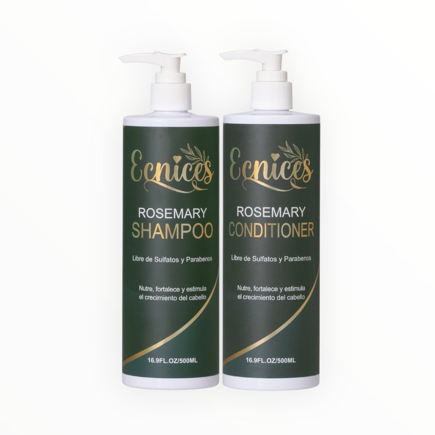 Kit Shampoo y Acondicionador Nutritivo y Crecimiento 16.9oz c/u