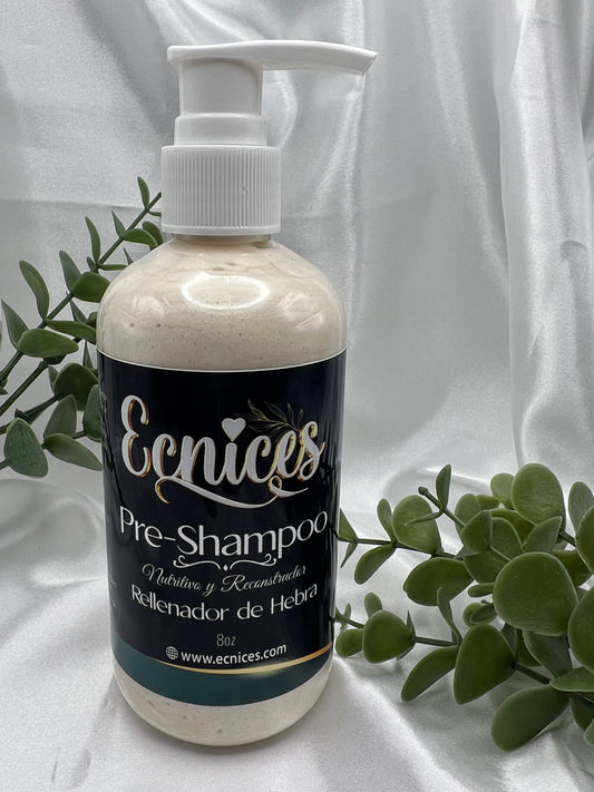 Pre-Shampoo Nutritivo y Reconstructor, contiene Keratina y colágeno